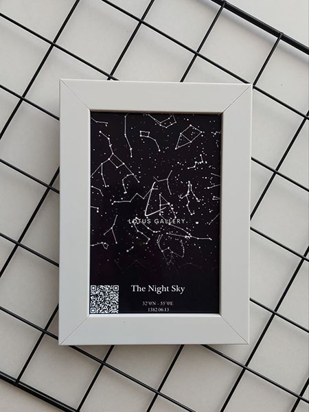 نمونه آسمان شب