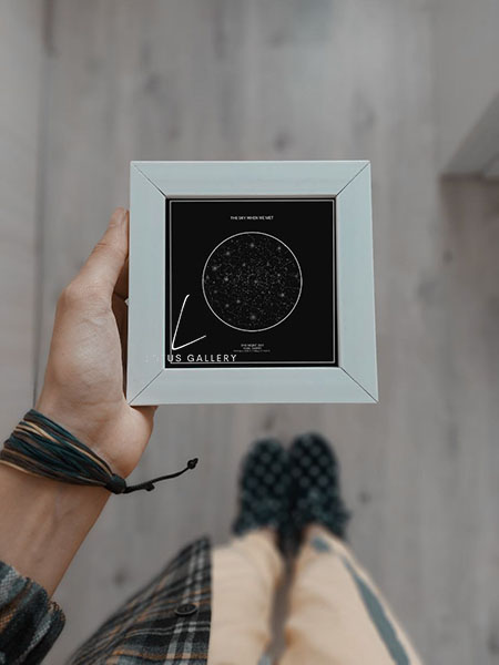 نمونه آسمان شب