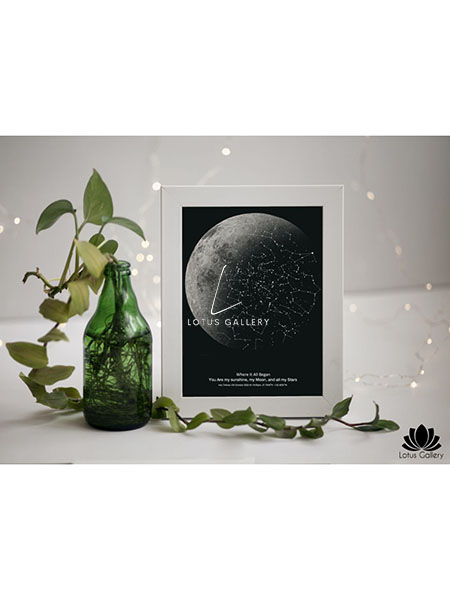 نمونه آسمان شب